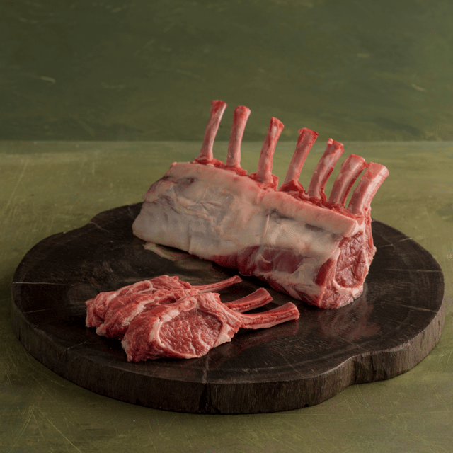 Grass-Fed Rack of Lamb, Frenched