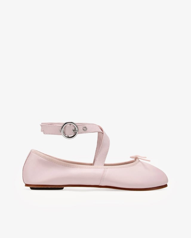Sophia Belt ballet flats
