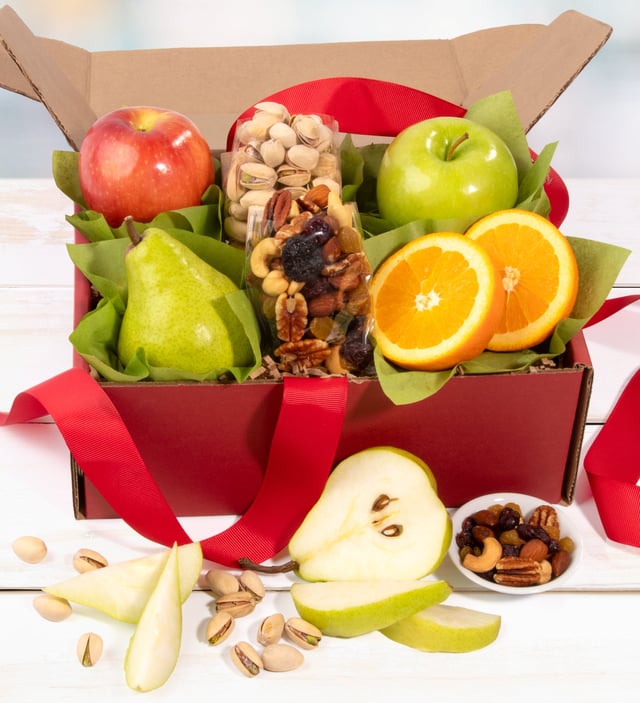 Fresh Fruit & Nuts Gift Box