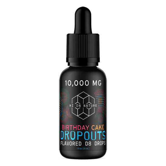 10,000mg DELTA 8 DROPOUTS - 6 FLAVORS