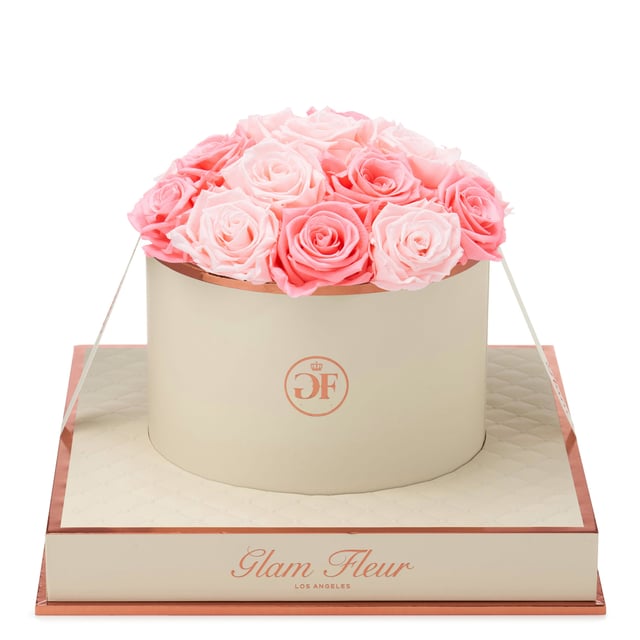 Montagé Round Baby Pink and Light Pink