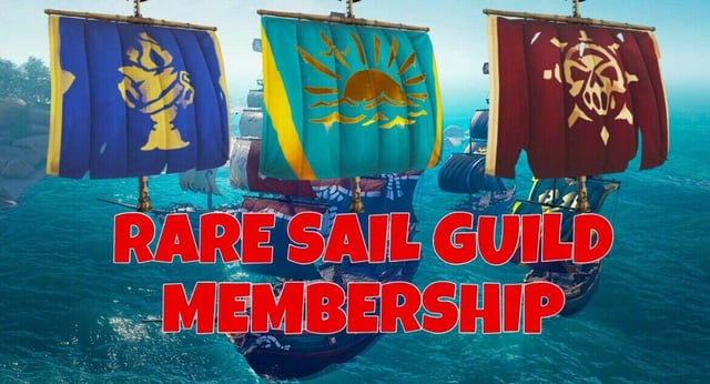 Rare sail Guild Member Ship. Rarest Sails In Sea of Thieves - Ship Yard Services