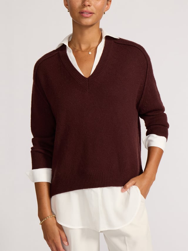 The Looker Layered V-Neck