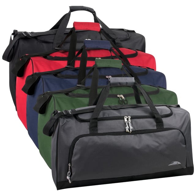 24-Inch Deluxe Wide-Pocket Duffle Bag