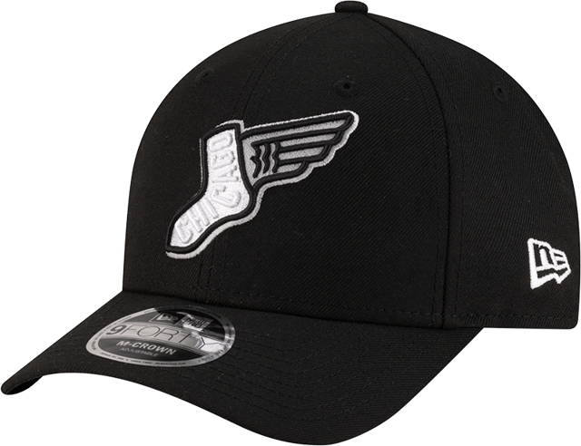 Chicago White Sox New Era 2025 City Connect Black Team Color 9FORTY M-Crown Adjustable Hat