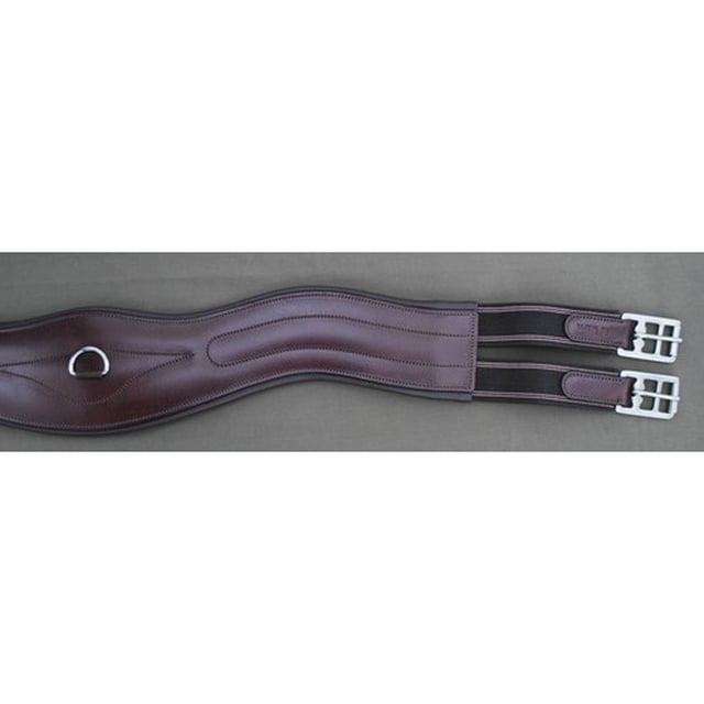 Red Barn by KL Select Shaped Hunter Girth