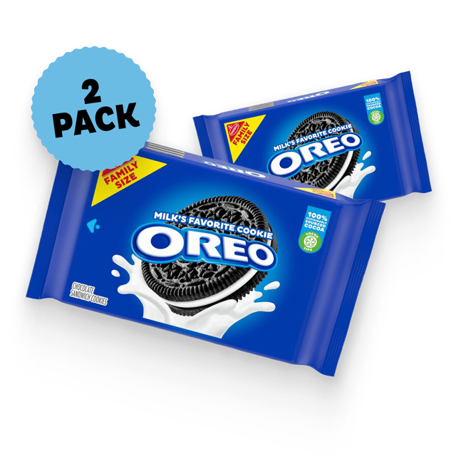 OREO Chocolate Sandwich Cookies, Family Size, 18.12 oz