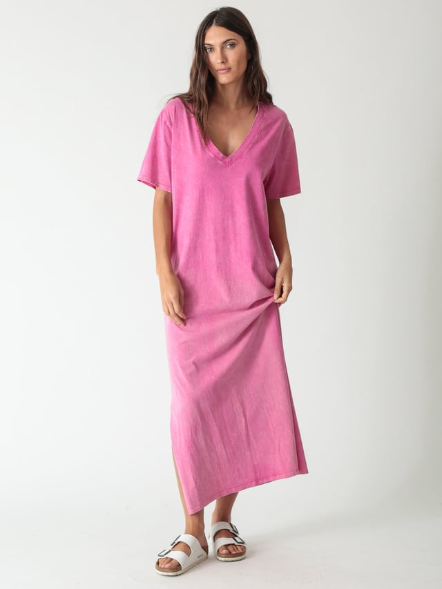 Weylan Dress - Fuchsia