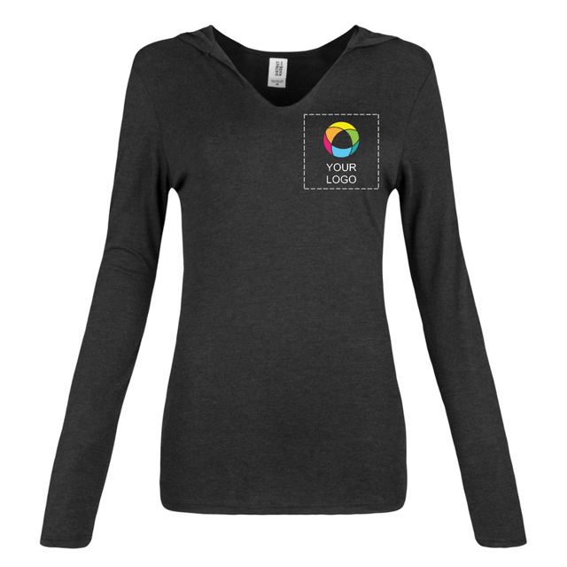 District Made® Women's Perfect Tri® Long Sleeve Hoodie