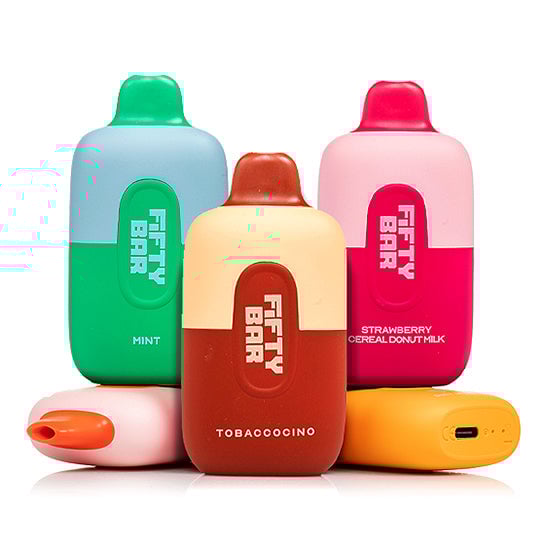 Fifty Bar Disposable Vape - 6,500 Puffs
