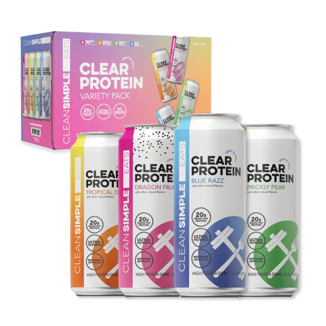 Clear Protein: Variety (8 Pack)
