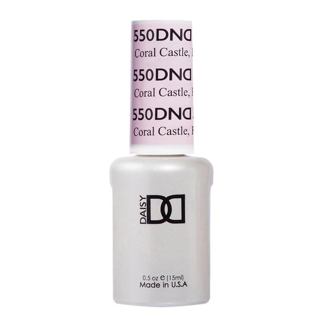 DND Gel Nail Polish - 550 Coral Castle, FL