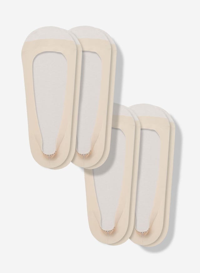 Low-Cut No Show Socks 4-Pack