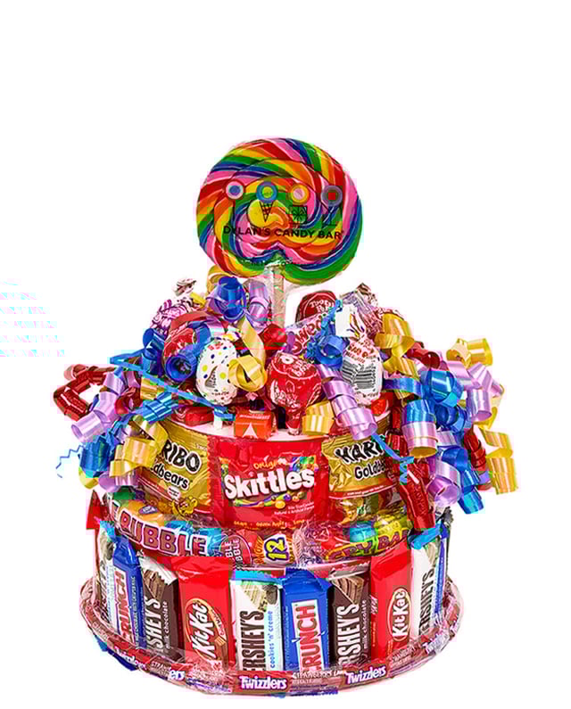 Small Deluxe Candy Cake