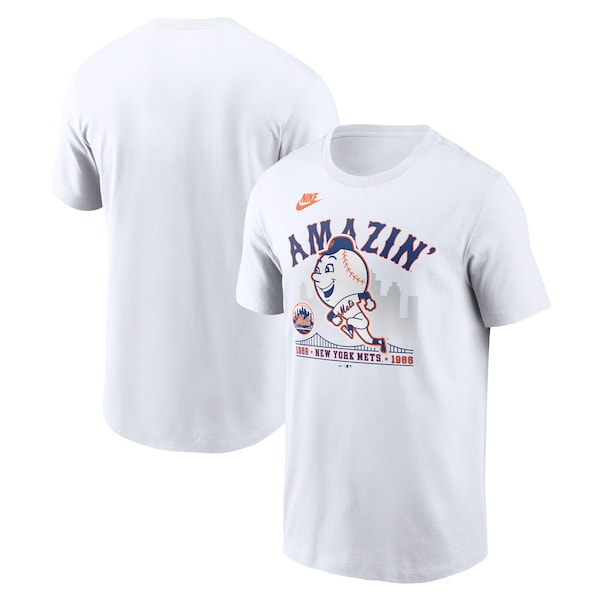 Men's New York Mets Nike White Local Hometown T-Shirt