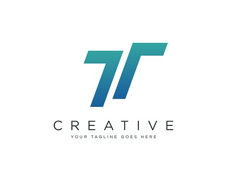 Letter T Logo Design Vector Illustration Design Editable Resizable...