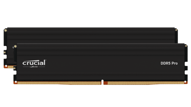 Crucial Pro 128GB Kit (64GBx2) DDR5-5600 UDIMM | CP2K64G56C46U5 | Crucial.com