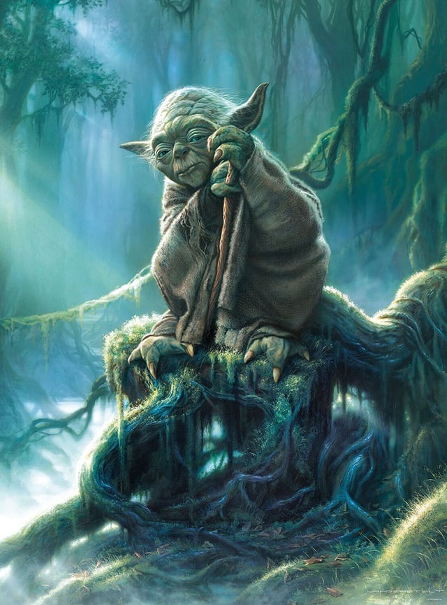 Star Wars Collectors Series: Yoda 1000 Piece Puzzle
