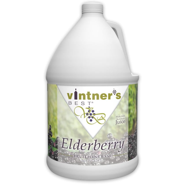 Elderberry Fruit Wine Base 128 oz. - Vintner's Best®