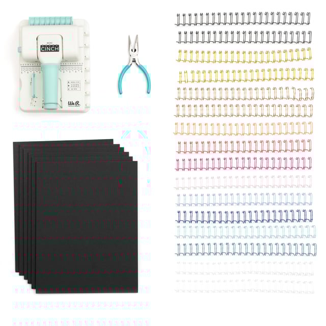 We R Makers Mini Cinch Book Binding Machine Bundle