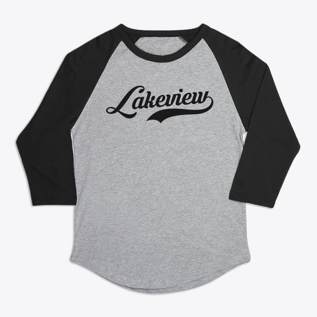 Lakeview Arkansas Vintage Team Premium Baseball Tee