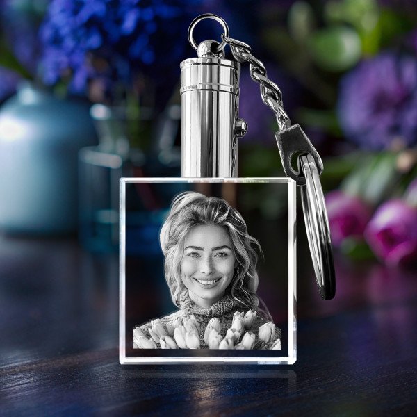 Keychain Square 2D