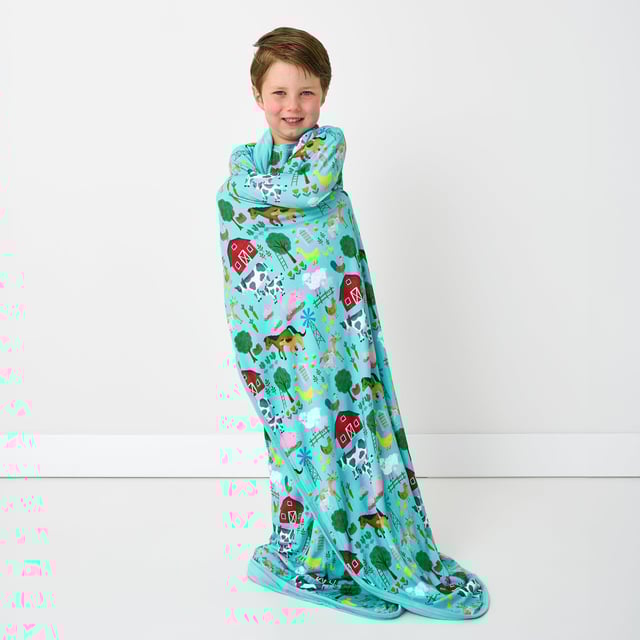 Blue Farm Fam Large Cloud Blanket®
