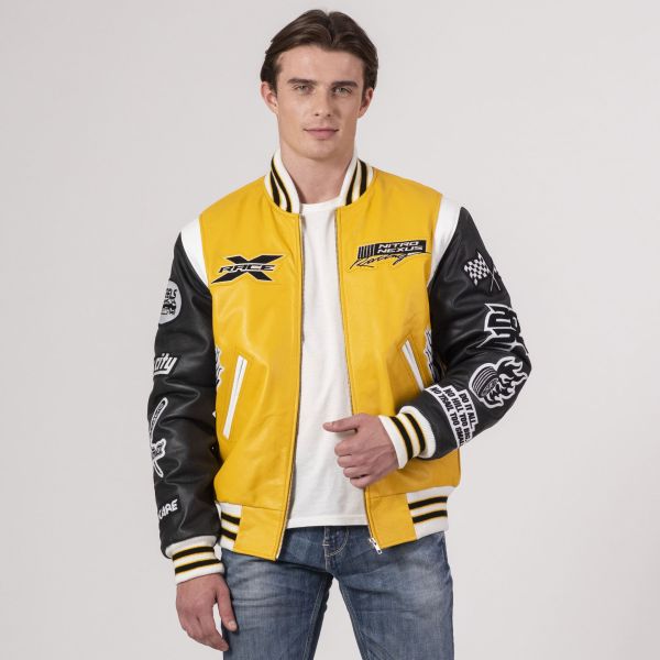 Racing Online Exclusive Letterman Jacket