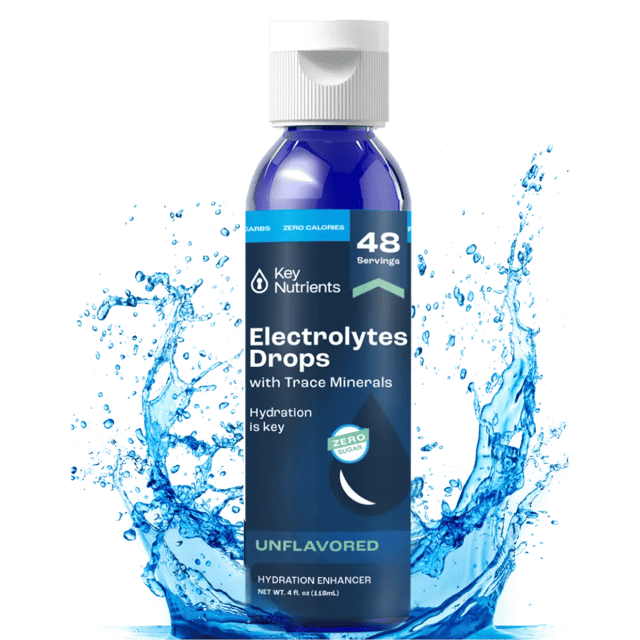 Unflavored Liquid Electrolyte Drops