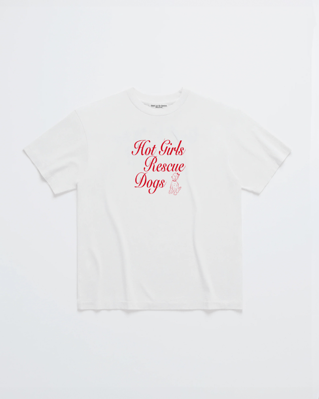 HOT GIRLS RESCUE DOGS TEE