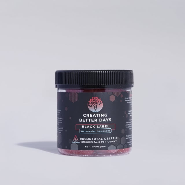 3,000mg Delta-8 Gummies - Watermelon Lemonade