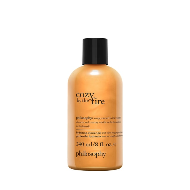cozy by the fire hydrating shower gel