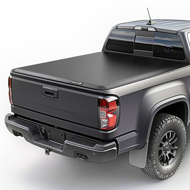YITAMOTOR 2019-2025 Chevy Silverado/ GMC Sierra 1500, Fleetside 5.8 ft BedSoft Tri fold Truck Bed Tonneau Cover