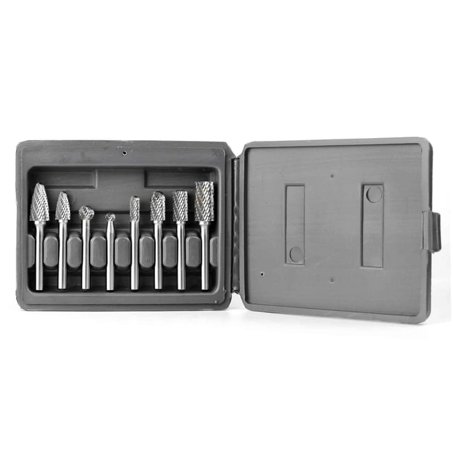 Carbide Burrs Set OMNI Range 1/4 Shank, 8Pcs