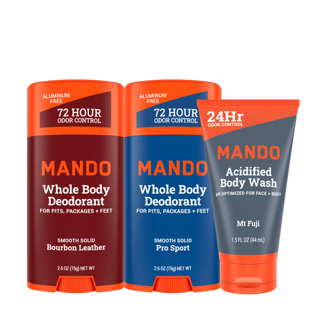 Web Exclusive Bundle | 2 Sticks, Free Mini Body Wash or Wipes!