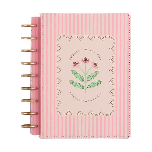 2025–2026 SPECIALTY Cottage Charm Customizable Planner - Classic Vertical Layout - 12 Months