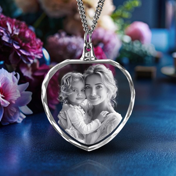 Necklace Heart 2D