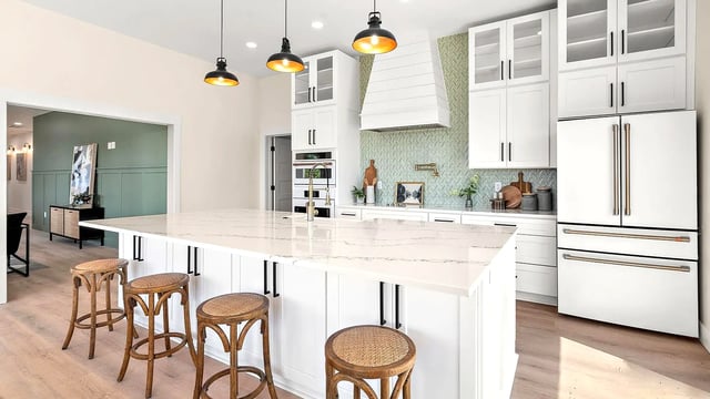 Bright White Shaker Assembled
