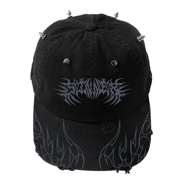 Grey Sinner Pierced Hat