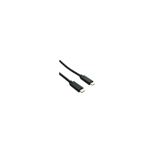 Unirise USBC-MM-01F USB cable 0.3 m 3.1 (3.1 Gen 2) Black