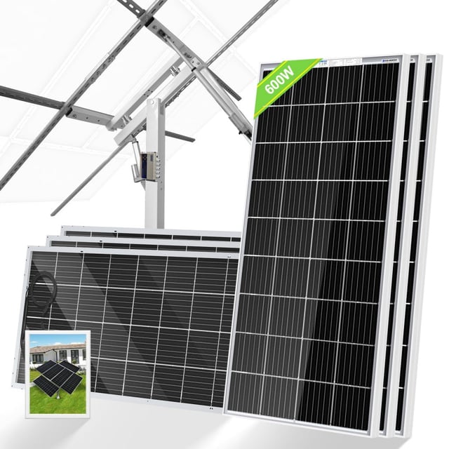 Dual Axis Solar Tracker System