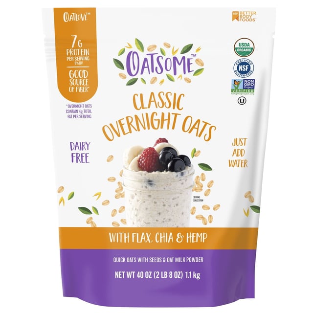 Oatsome Classic Overnight Oats, 2.5 lbs.