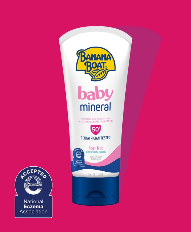 Banana Boat® Baby 100% Mineral Lotion SPF 50+