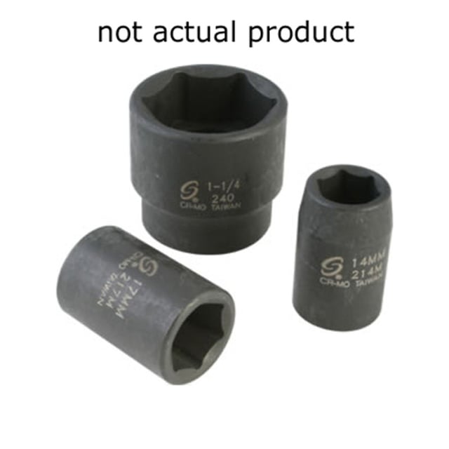 Sunex 3/8" Drive 1/2" Impact Socket (316)
