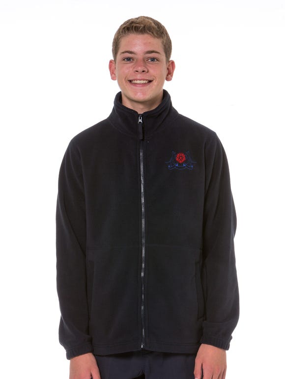 Navy Polar Fleece Jacket
