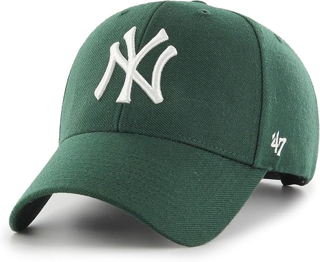 47 Brand New York Yankees Cleanup Adjustable Hat - Dark Green