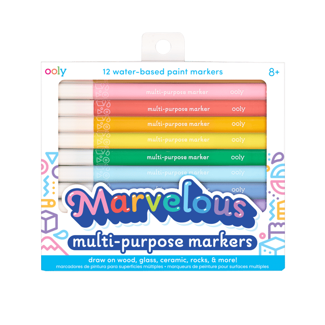 Marvelous Multi Purpose Paint Marker - set of 12