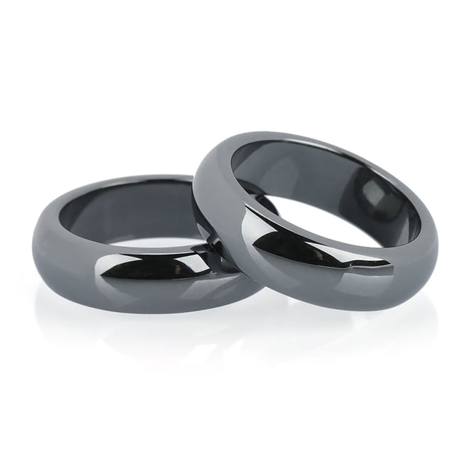 Hematite Rings
