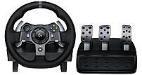 Logitech 941-000121 Driving Force Racing Wheel - 900-degree Rotation - Anodized Aluminum - Leather - Steel - Glass-Filled Nylon - Polyoxymethylene Thermoplastic