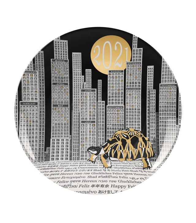 2021 Calendar Wall Plate